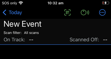 Inosscan ready to scan on iOS - screenshot