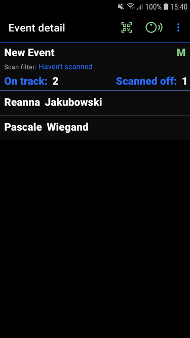 Inosscan haven't scanned on Android - screenshot